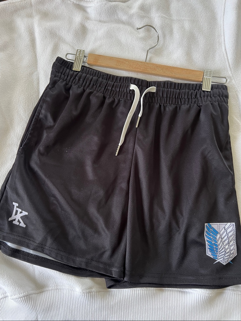 Attack on Titan Mesh Gym Shorts